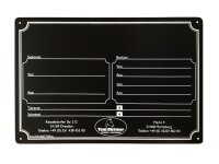 Sattlerei Büttner Stalltafel Tom Büttner schwarz