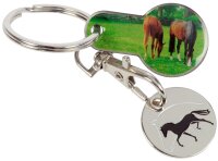 happyROSS Einkaufswagen-Tool "Pferde" silber