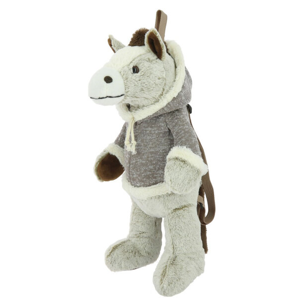 EKKIA Pferdchen Rucksack beige