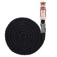 Waldhausen Anbindestrick Rose Shine 2,00 M schwarz