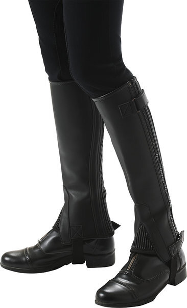 EKKIA NORTON synthetic Mini-Chaps S schwarz