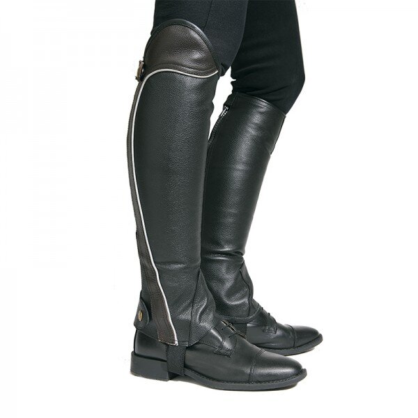 Kavalkade Leder Mini Chaps XL schwarz