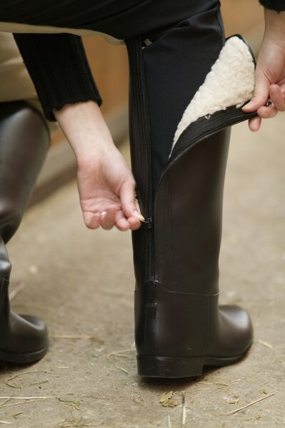 USG PVC Winter-Reitstiefel 36 schwarz