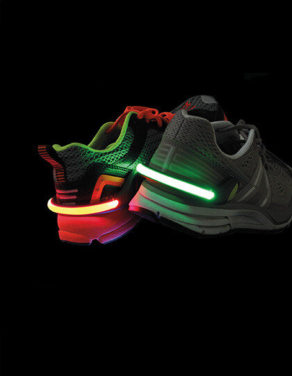 Neon LED Schuh-Clip grün