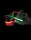 Neon LED Schuh-Clip grün