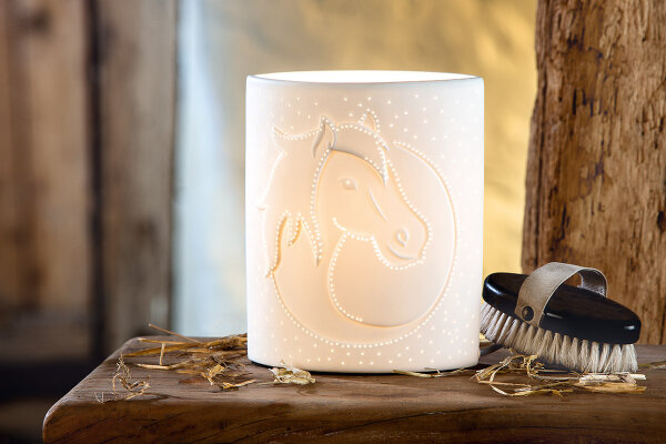 Tischleuchte „Pferdekopf“