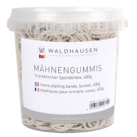 Mähnengummis im Eimer
