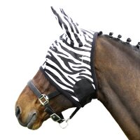 Fliegenmaske Zebra