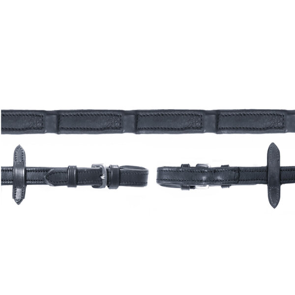 Lederzügel Durasoft Wide