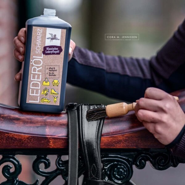 B&E Lederöl schwarz