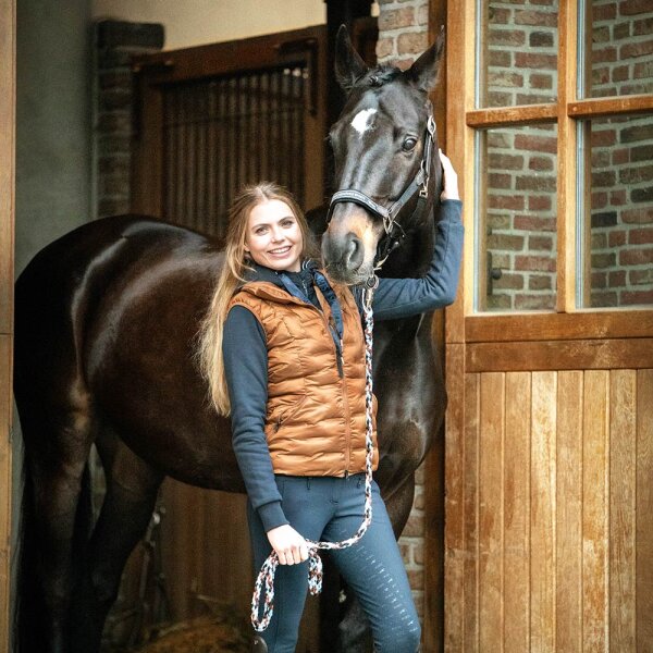 Damen Steppweste Rose Style