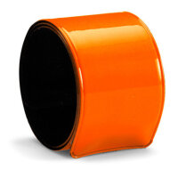 Snaparmband Reflex orange