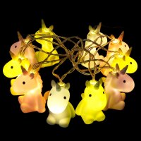 Lichterkette Einhörner