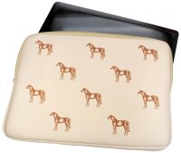 happyROSS Laptoptasche aus Neopren braun