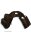 Westernimports Doppelpacktasche m. 2 Trinkfl. braun