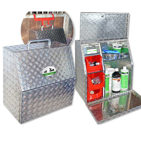 Lehmann Putzbox ALU-Travel Box silber