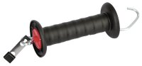 Kerbl Torgriff mit Litze Seil schwarz