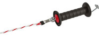 Kerbl Torgriff mit Litze Seil schwarz