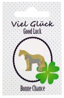 happyROSS Pin Stute und Fohlen gold