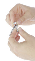 Covalliero Adapter-Pin f.Halfter 2-er Set L silber