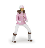 EKKIA Papo Reiterin im Winter rosa
