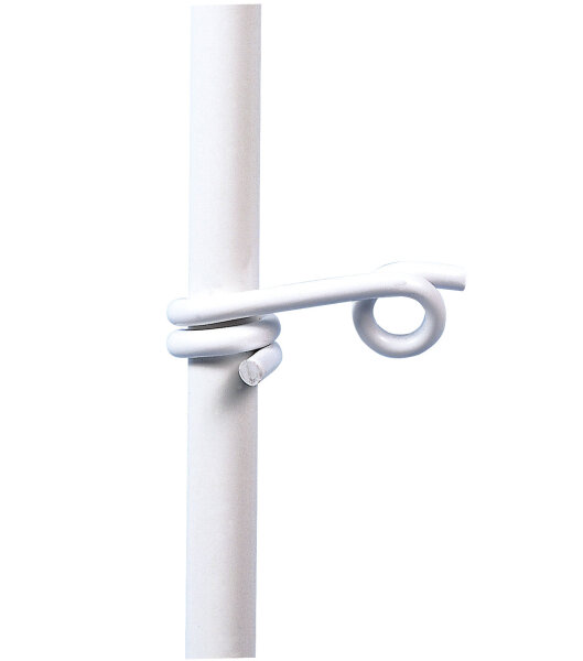 AKO Zusatzöse für Kunststoffpfahl weiß