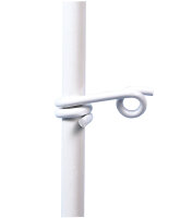 AKO Zusatzöse für Kunststoffpfahl weiß