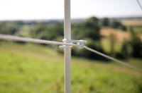 AKO Zusatzöse für Kunststoffpfahl weiß