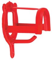 Kerbl Trensenhalter Metall rot