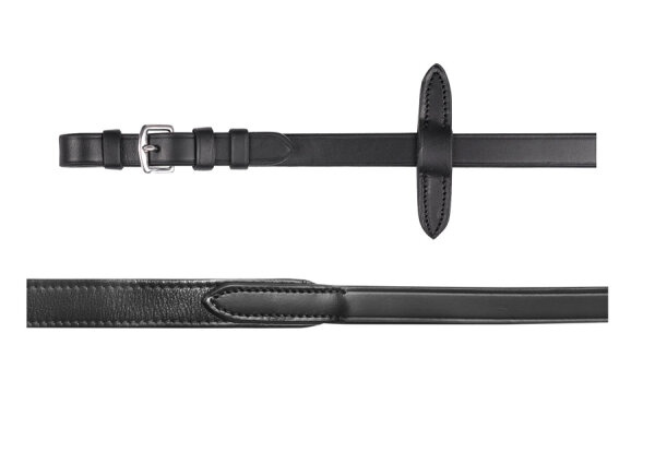 Waldhausen Trensenzügel SOFT Leder WB schwarz