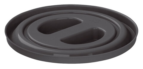 Kerbl Deckel für Stall-u.Futtereimer schwarz