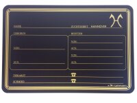 Lehmann Stalltafel Hannoveraner schwarz