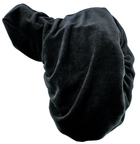 HKM Sattelüberzug Polarfleece schwarz