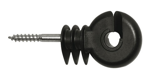 AKO Ringisolator kurze Stütze schwarz