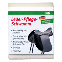 Leder-Pflegeschwamm weiß