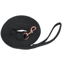 Waldhausen Longierleine Rose 8 m schwarz