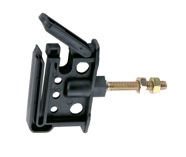 AKO Klippisolator M6 schwarz