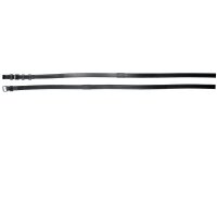 Waldhausen Trensenzügel Leder WB schwarz
