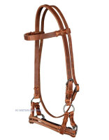 Westernimports Sidepull Double Nose UNI braun