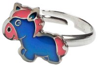 happyROSS Stimmungsring Pony silber