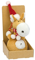 happyROSS Anhänger Weihnachtspferd braun