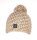 Equiline Damen Wintermütze Twist UNI beige
