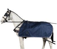 Ideal Equestrian Fahr-Regen Nierendecke WB navy