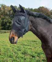 Kerbl Fliegenschutzmaske m.Ohren VB schwarz