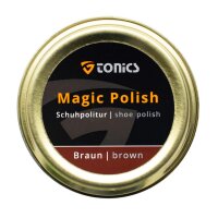 TONICS Schuhpolitur Magic Polish 50 ml braun