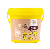 B&E Lederfett farblos 500 ml gelb