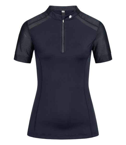Funktions-Zip-Shirt Nancy