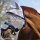 Horseware Rambo Fliegenmaske Vamoose SHETTY silber