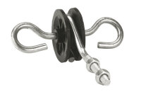 AKO Torgriffisolator metrisch 6 MM silber