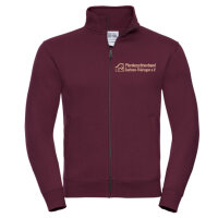 Sweatjacke Sachsen/Thüringen M Bordeaux